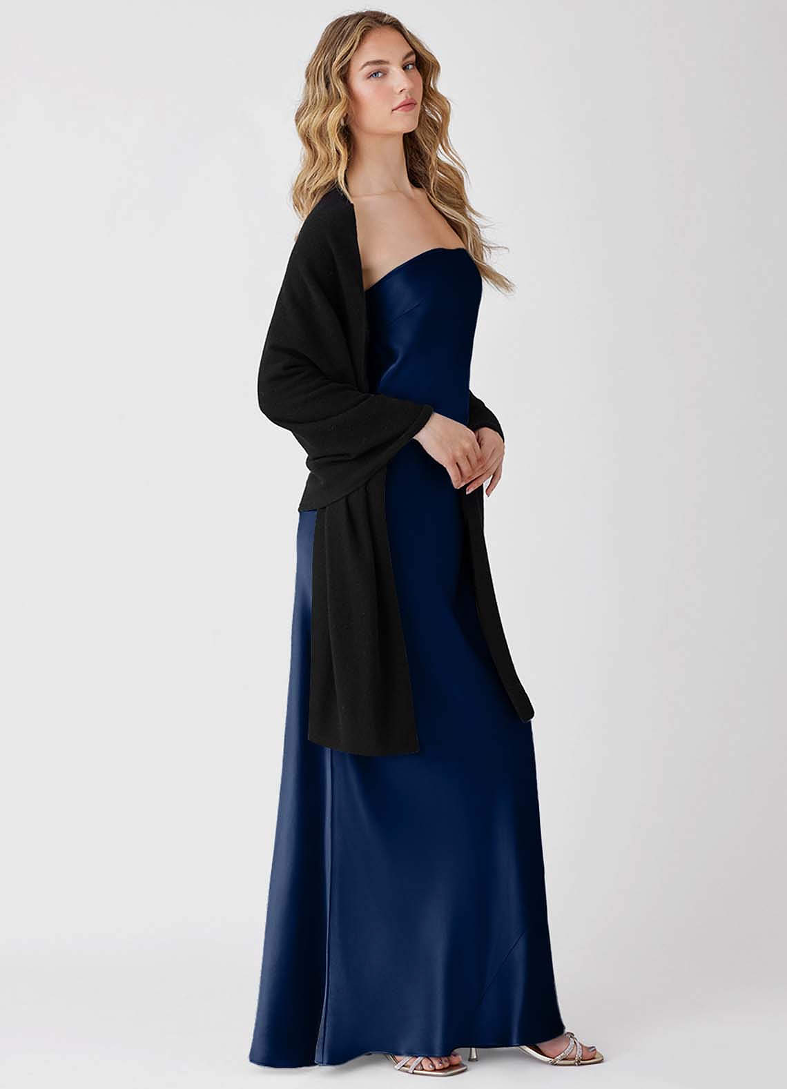 front 100% Cashmere Shawl