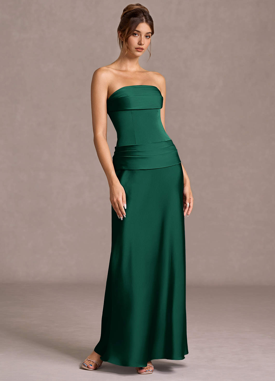 emerald green formal long dress Goddiva Off The Shoulder Deep Plunge Velvet Maxi Dress