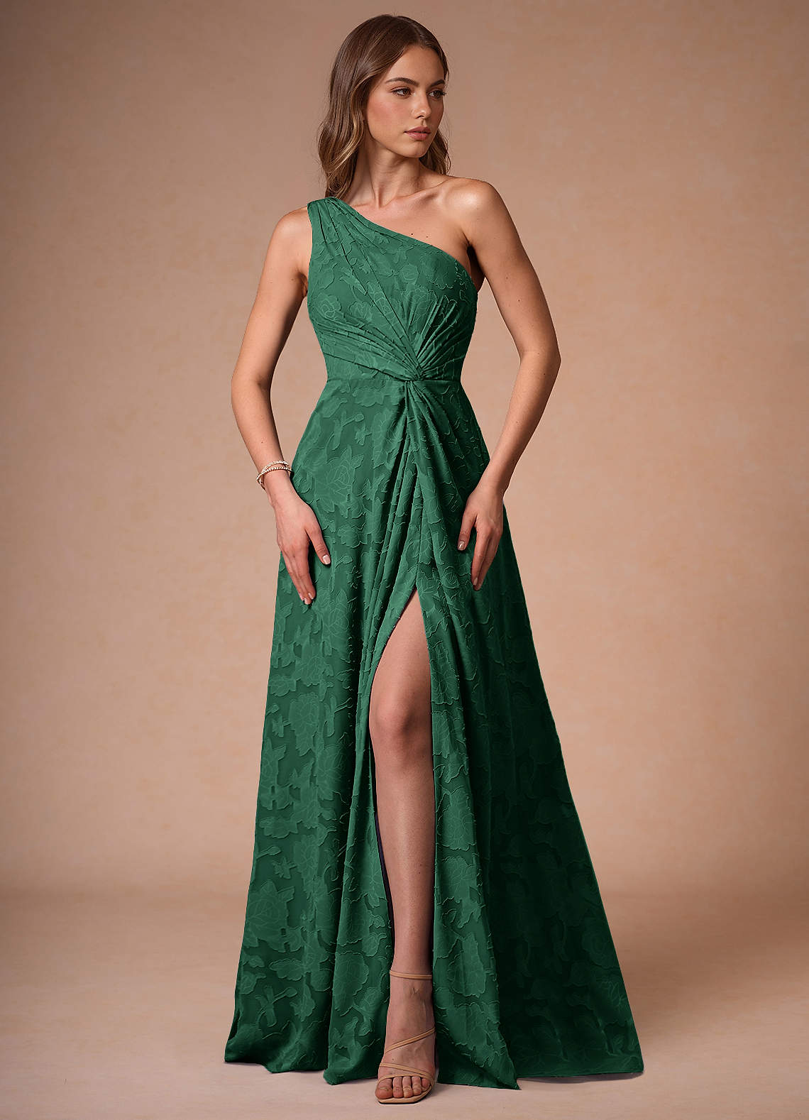 green emerald velvet dress Elegant One Shoulder Satin A Line Women Formal Emerald Green Prom Dres   Siaoryne