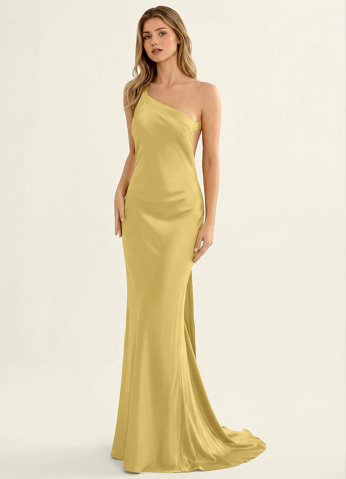 pastel satin dress L'AGENCE Akiya Maxi In Icy Lilac The sleek slip silhouette softly skims the body boohoo Women's Textured Satin &