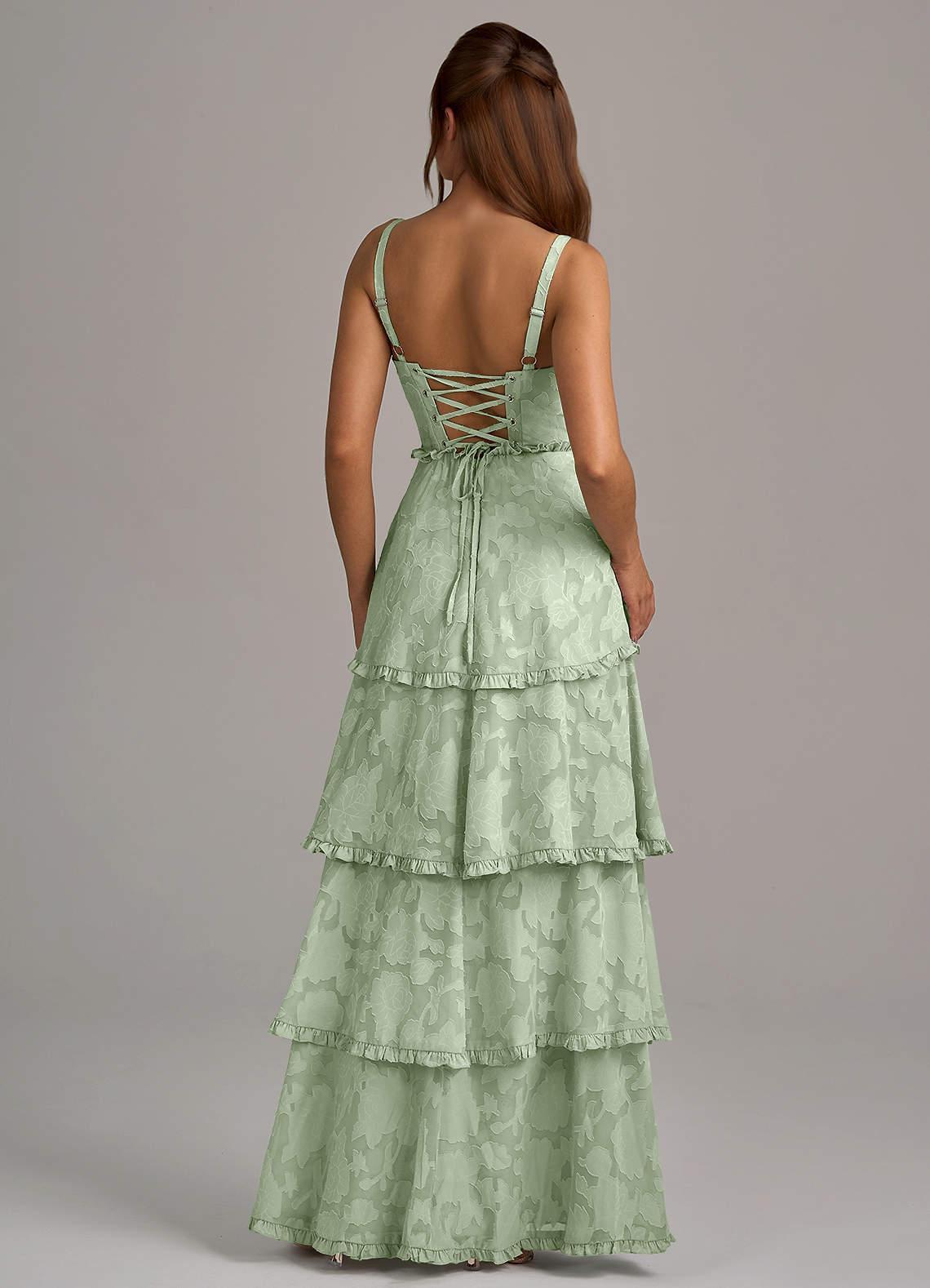 princess polly baby blue dress Sheath Luxe Satin Pink Bridesmaid Dresses COCOMELODY CB0837 main image 1