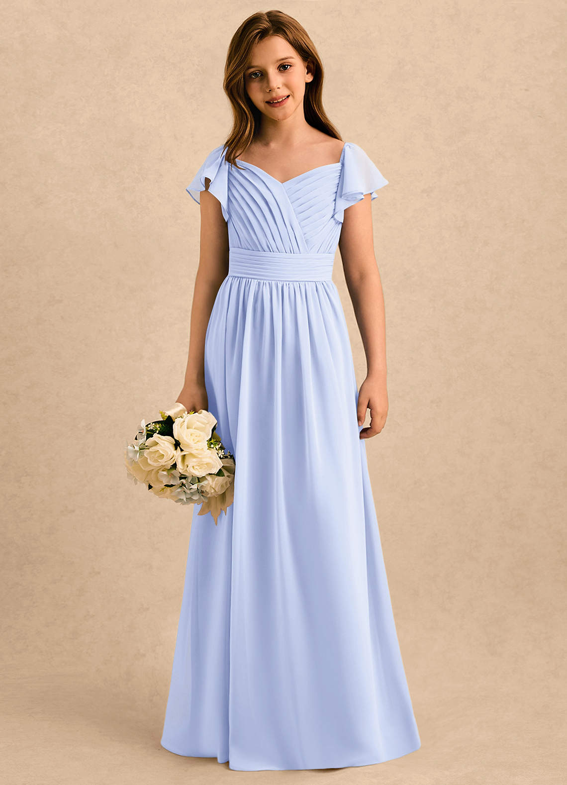 taylor formal dresses Azazie Girls Lavender A-Line Sweetheart Neckline Chiffon Dress taylor swift prom dress
