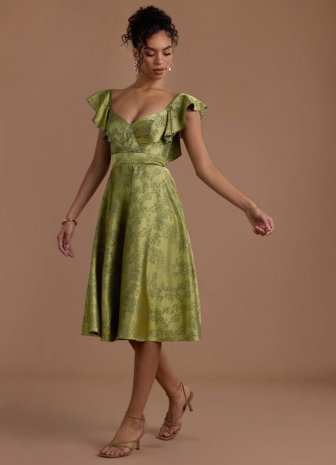 Leilani Mos Flåde Midikjole image3