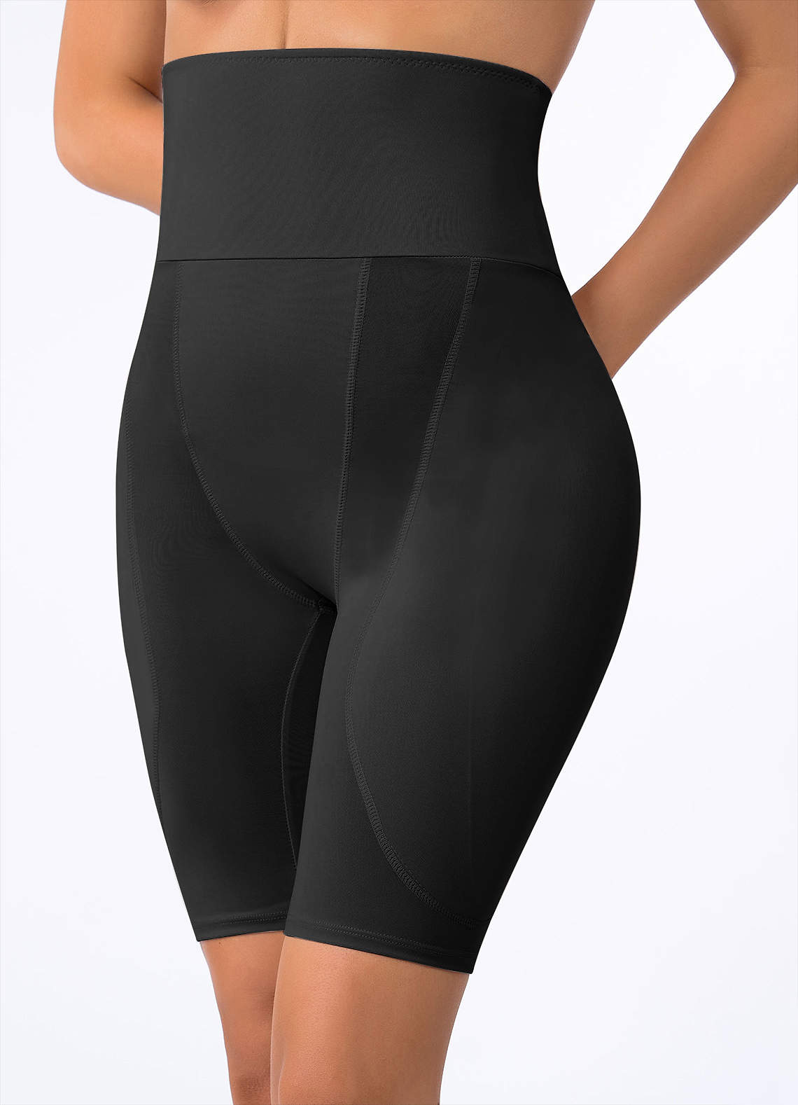 Buy Body Shaping High Waist Hip Enhancer Panty Shapewear - Black, Fashion