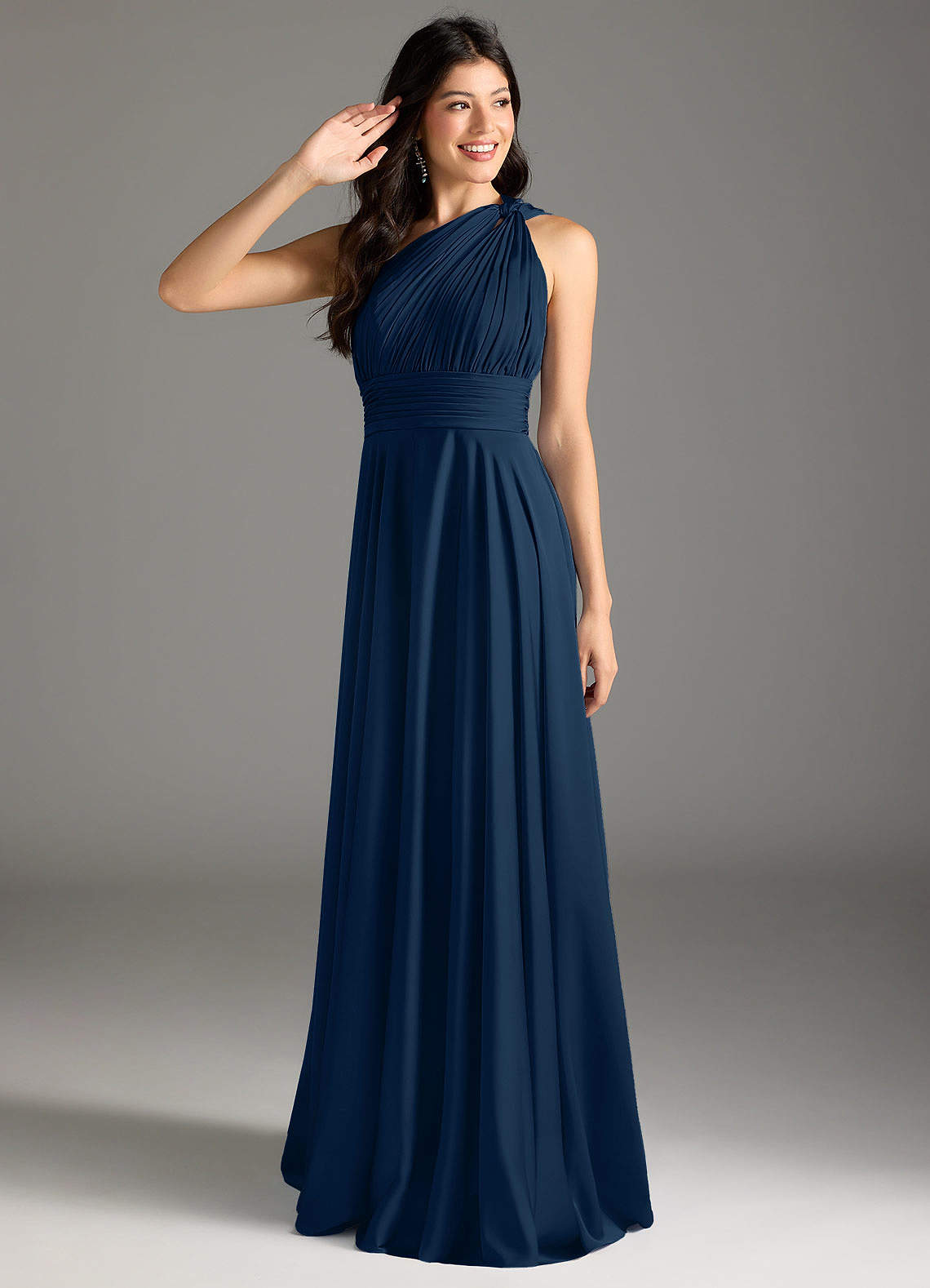 Charlize Navy Maxi Dress image1