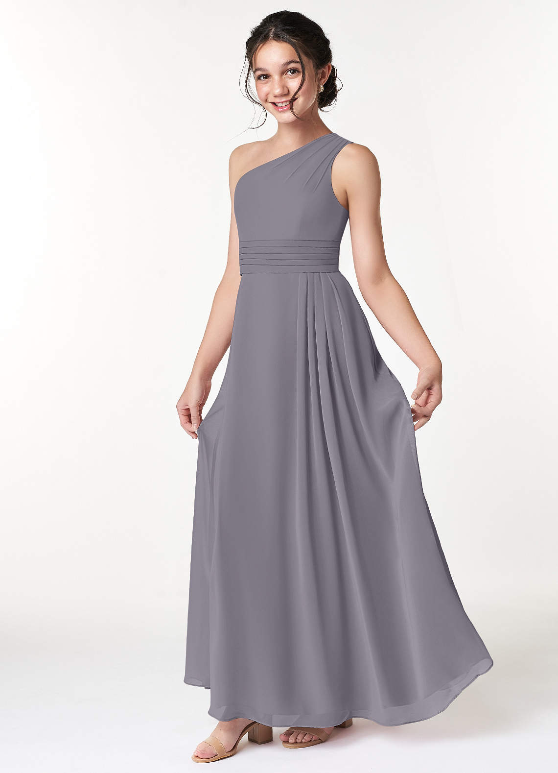 Shadow Azazie Cleo JBD Junior Bridesmaid Dresses Azazie