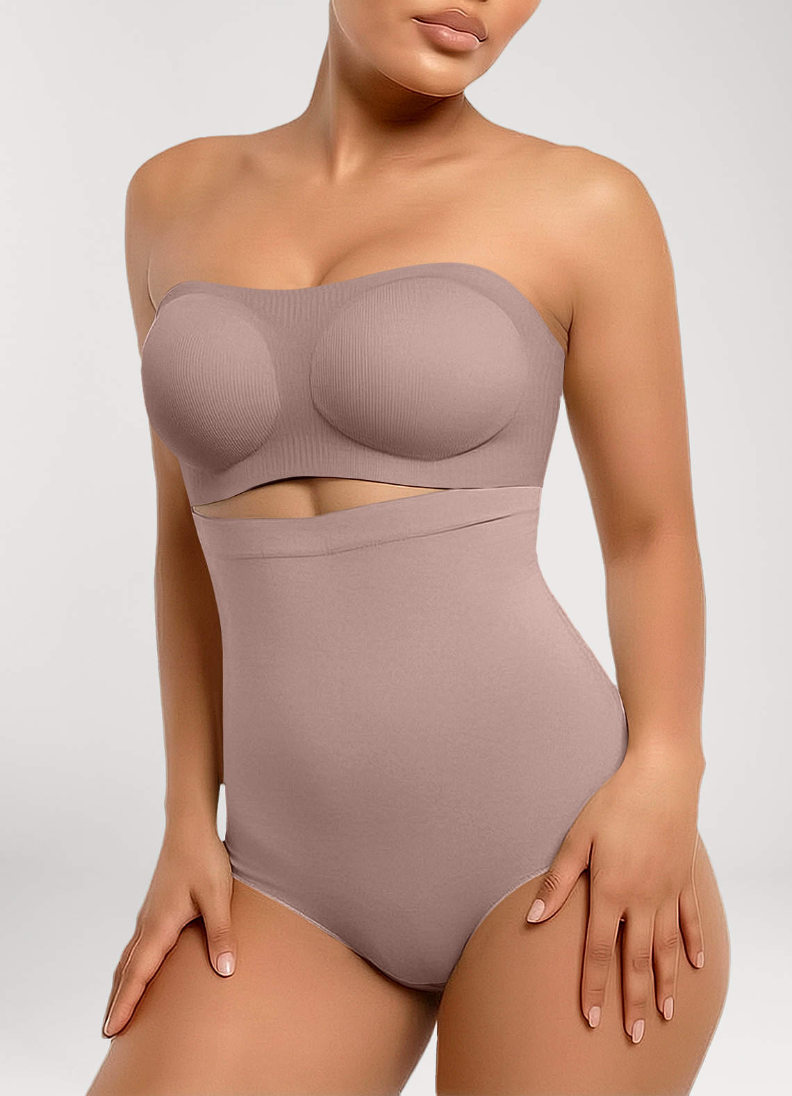 front Anti-Roll High Compression Shaper Briefs