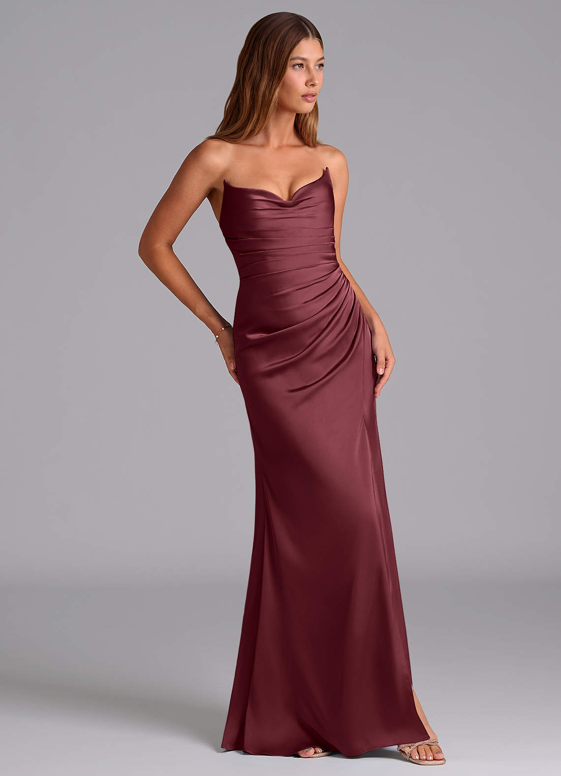 fishtail vs mermaid wedding dress Tina Holly TW103 Long Mermaid Bridal Sequin Wedding Dress