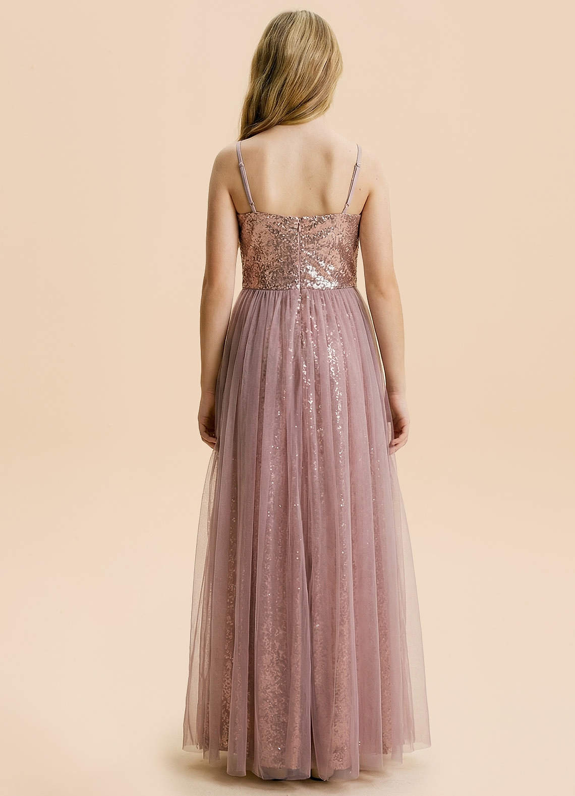 front Azazie Amara Junior Formal Dress