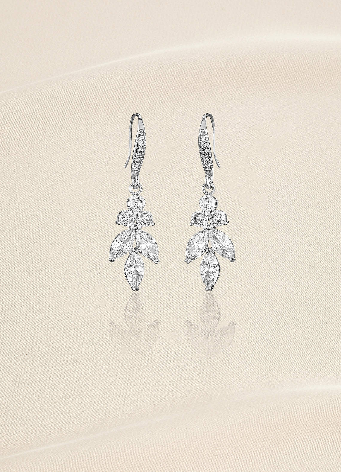 front Sun Drop Earrings