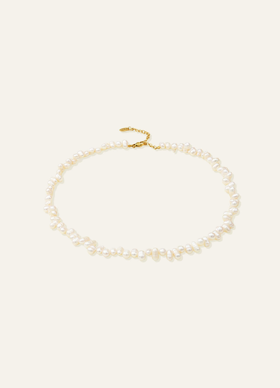 front Freshwater Pearl Strand Necklace