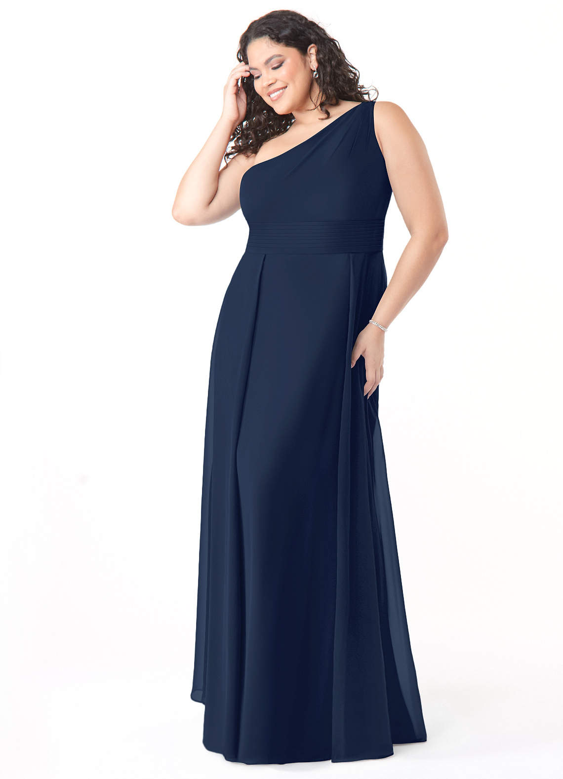 Azazie Dallas Dark Navy Chiffon Bridesmaid Dresses | Azazie Azazie Dallas Dark Navy Chiffon Bridesmaid Dresses | Azazie