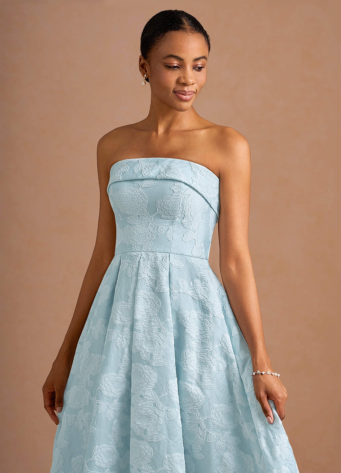 Clementine Pale Blue Maxi Dress image1