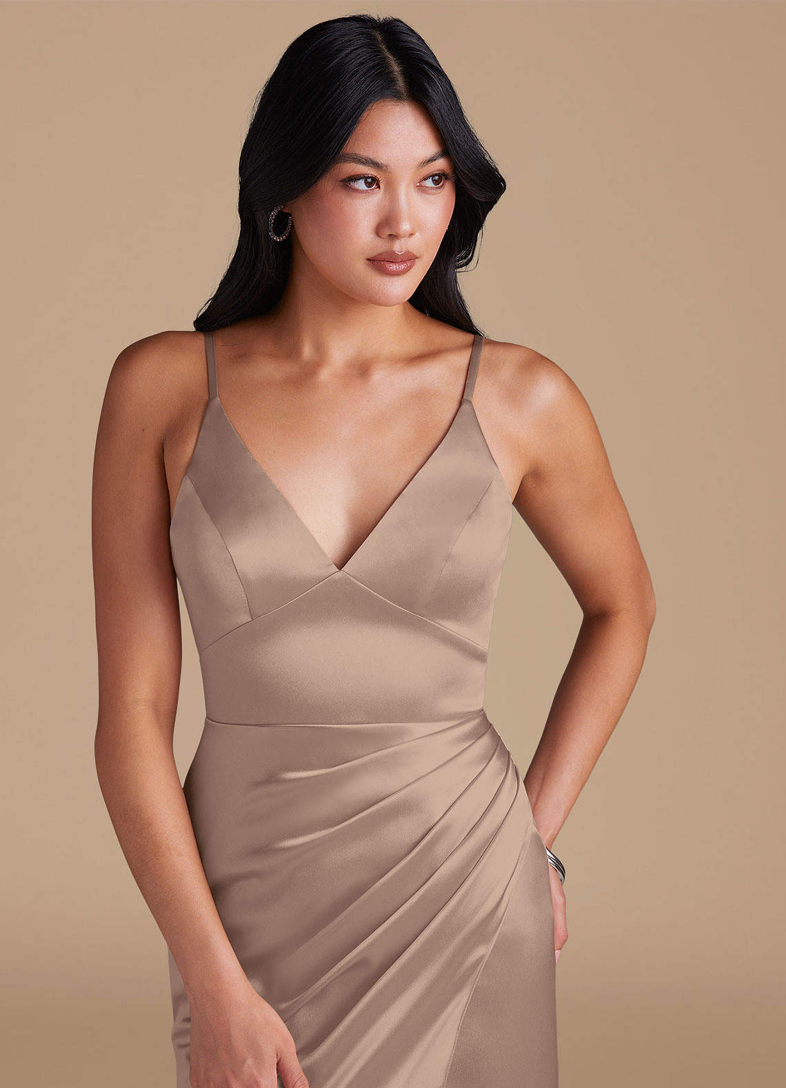 mismatched taupe bridesmaid dresses 9 Taupe Bridesmaid Dresses for the Perfect Neutral Look