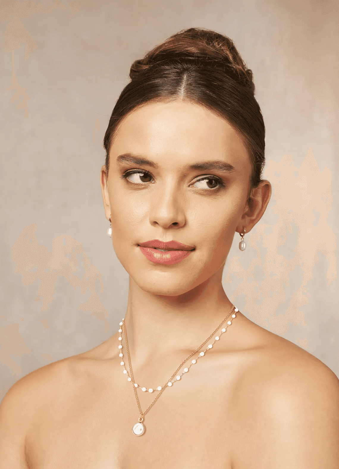 front Bleeker Pearl Set