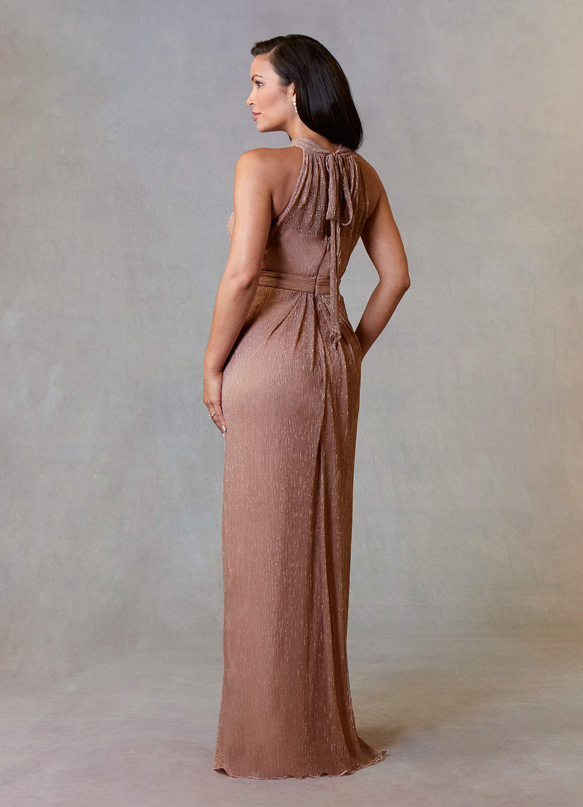 rose gold dress mother of the bride