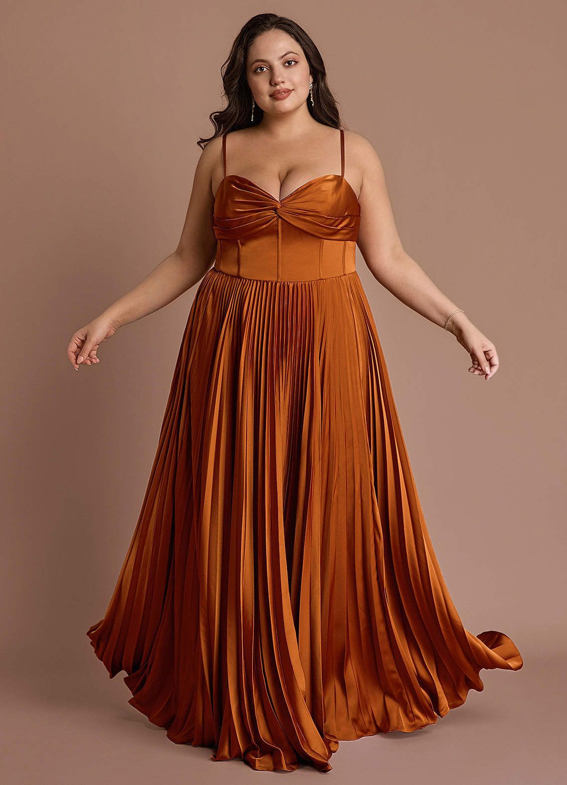 Styla Spice Pleated Maxi Dress image1
