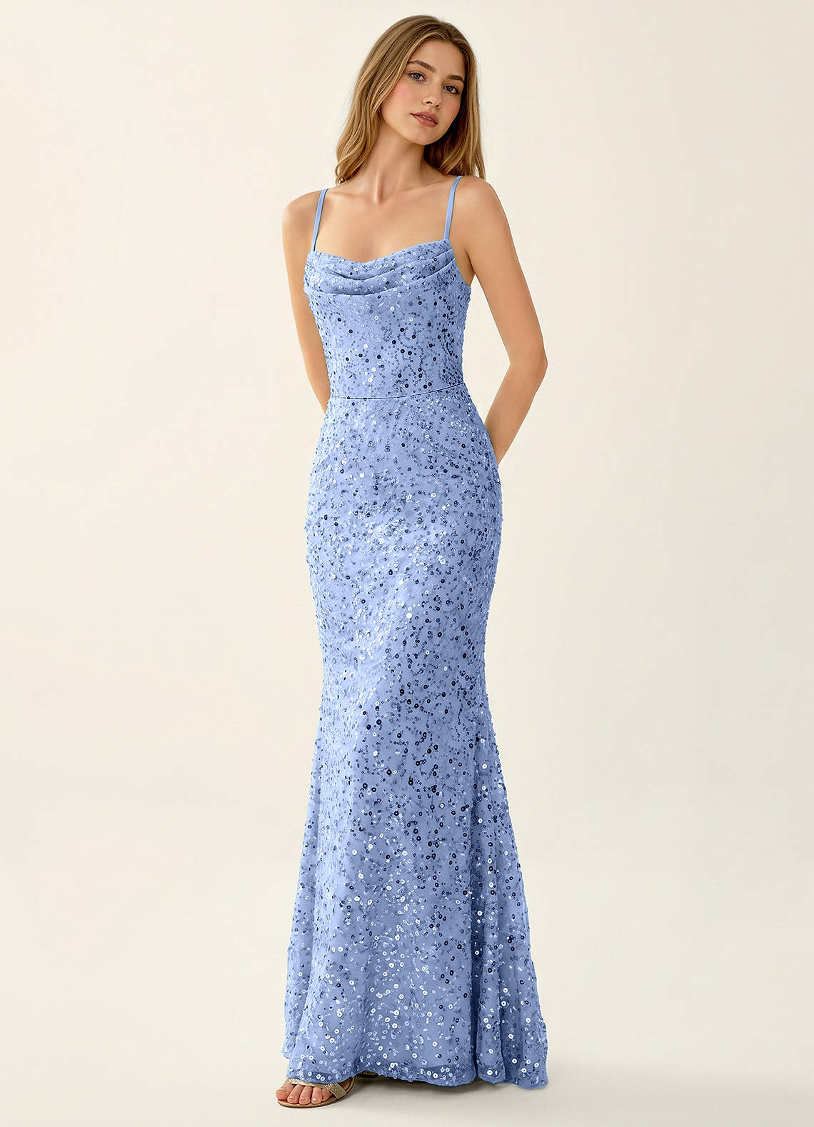 coralie silver dress VD J Coralie Silver Mini Gown GlamEdge Dress & Gown
