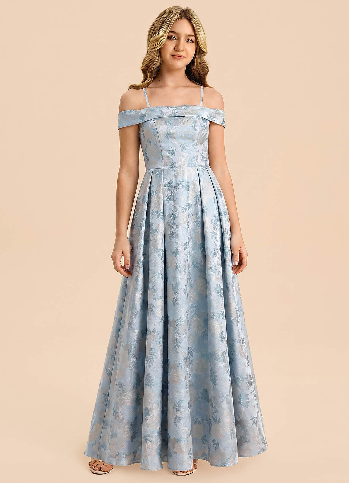 front Azazie Daisy Junior Formal Dress