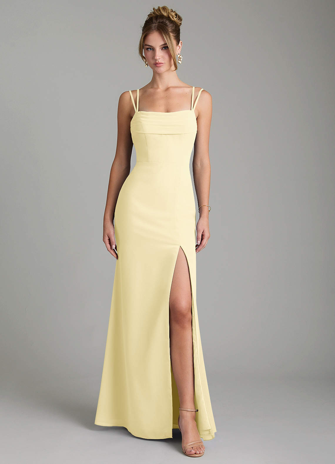 lace and chiffon dresses Elegant Appliques Cap Sleeves Wedding With Leg Slit garden ceremonies The Shore Club (@theshoreclubnj) bluelist Size:Regular | Fits US S-2XL