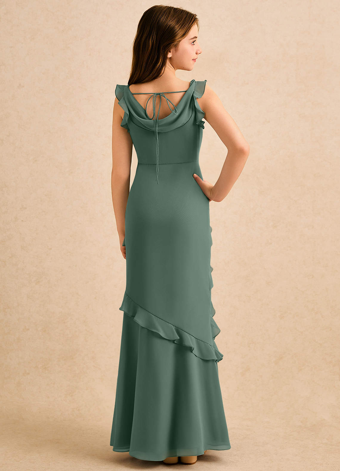 aria bridesmaid dresses Aria Graceful Pleats Beading Lace Floor Length Bridesmaid Dresses