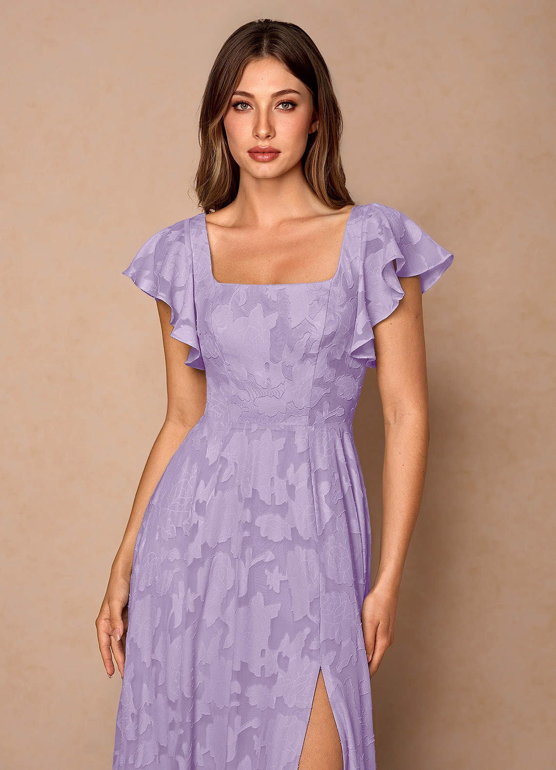 Robe Mi-Longue Lilas Talia image4
