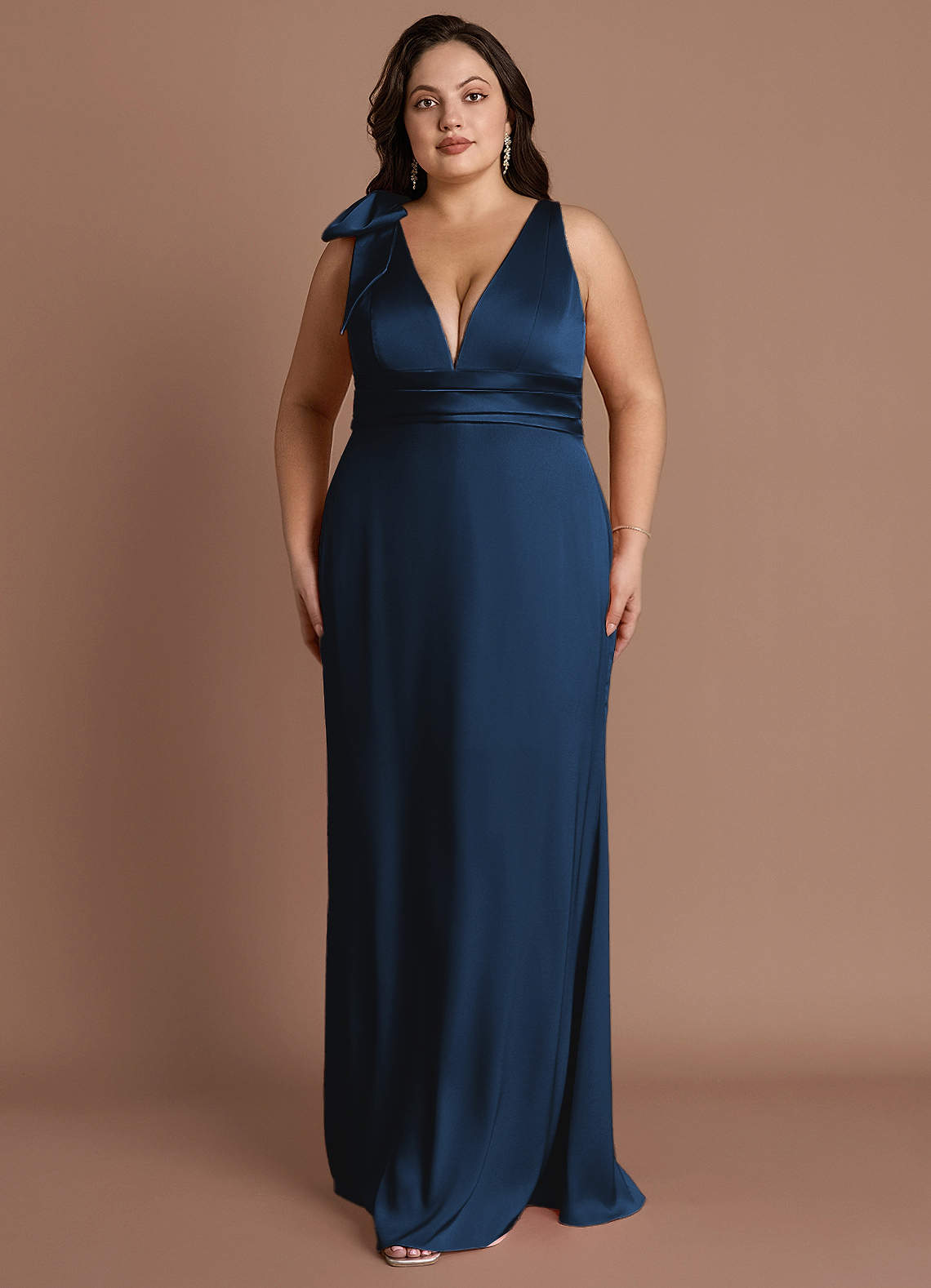 Robe Longue Marine Parisa image1