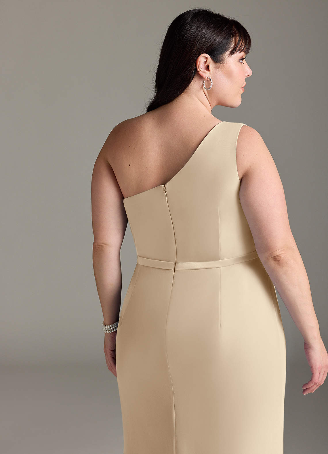 Azazie Liza Champagne Bridesmaid Dresses | Azazie