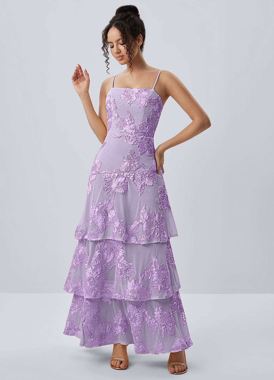 stretch lace maxi dress Plus Size - Stretch Lace Bustier Maxi Dress