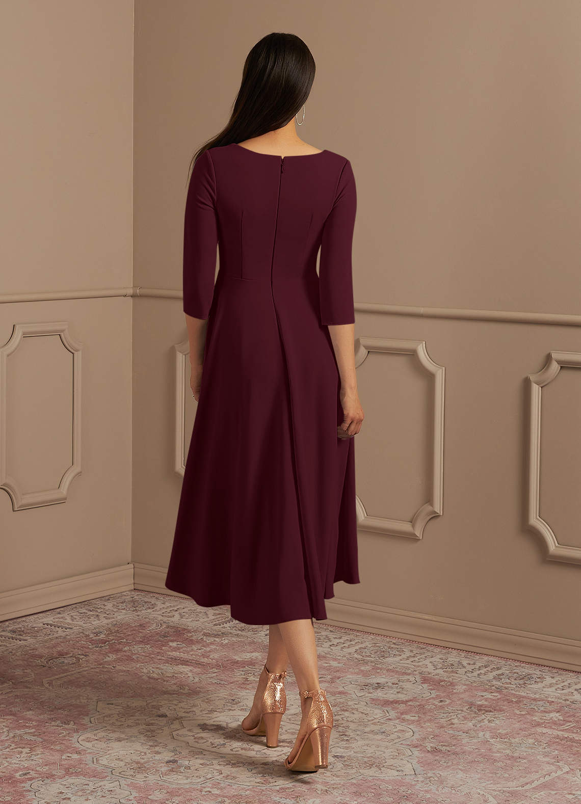 Cabernet Azazie Nassif Mother of the Bride Dress Mother of the Bride ...