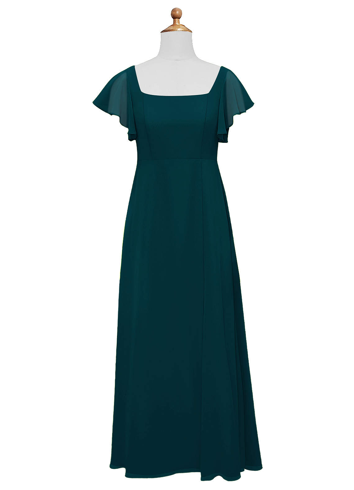 Azazie Bondi Junior Bridesmaid Dress in Pine | Azazie