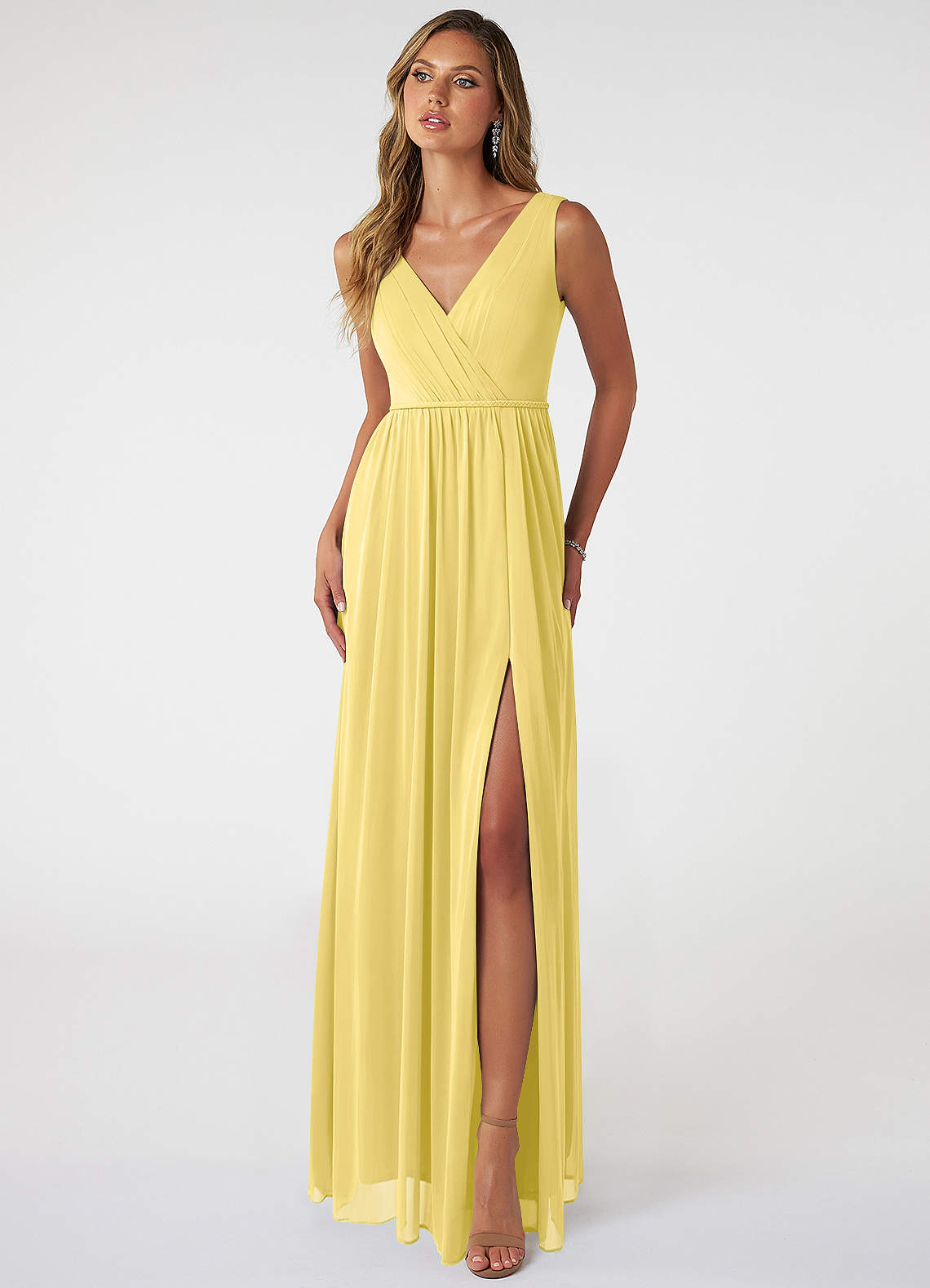 knee length dresses for ladies Black Mesh Ruffle Formal Maxi Dress  STYLED BY ALX COUTURE