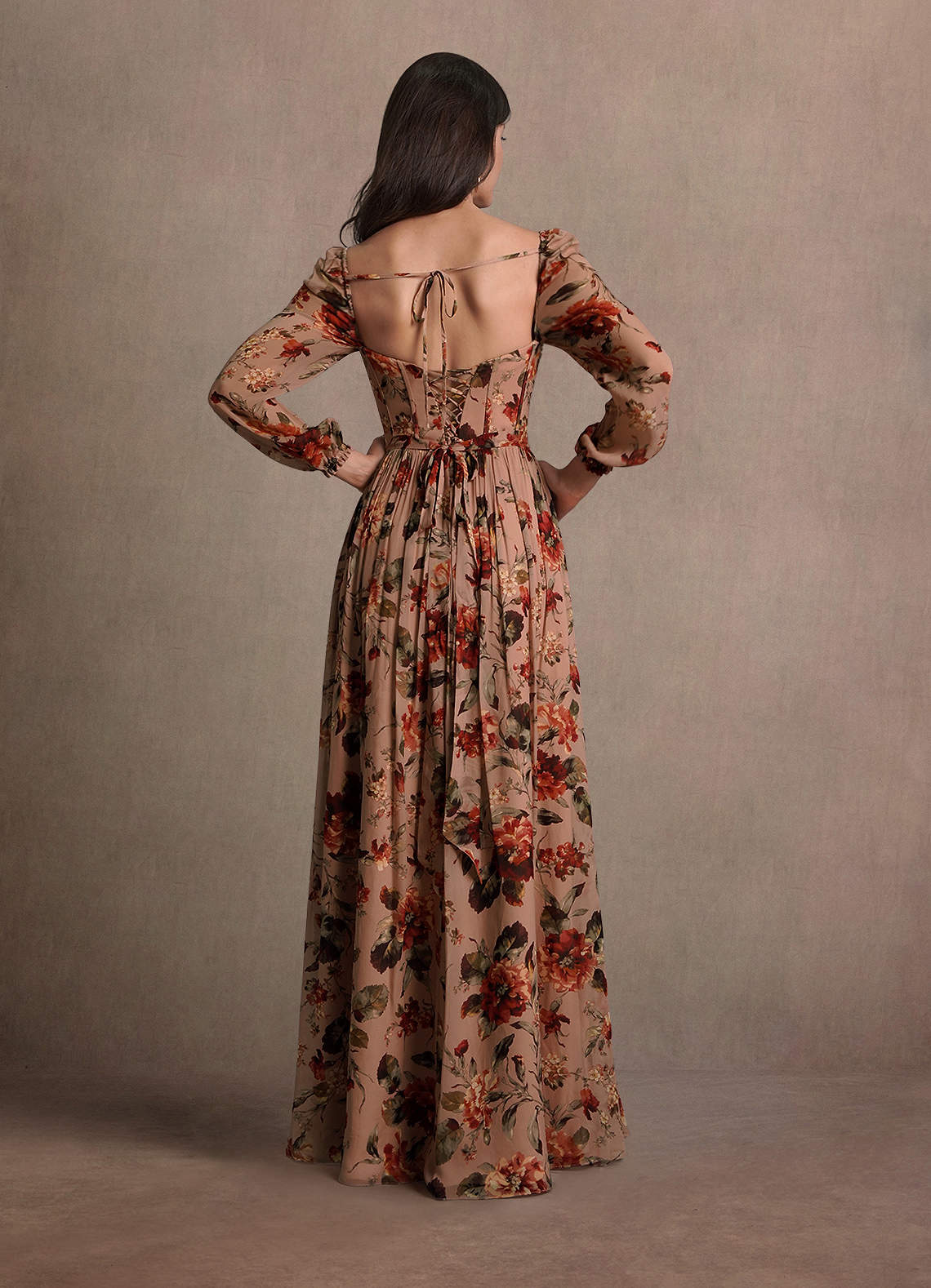 Karla Mauve Multi Maxi Dress image5