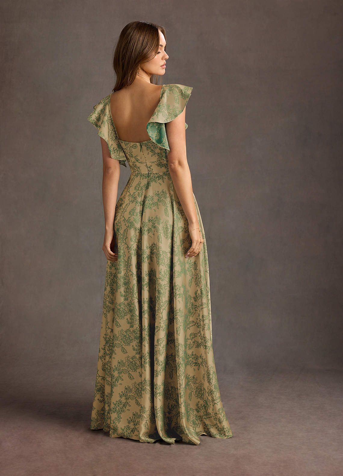 brown green dress Leilani Maxi Buy Olive Green Warm