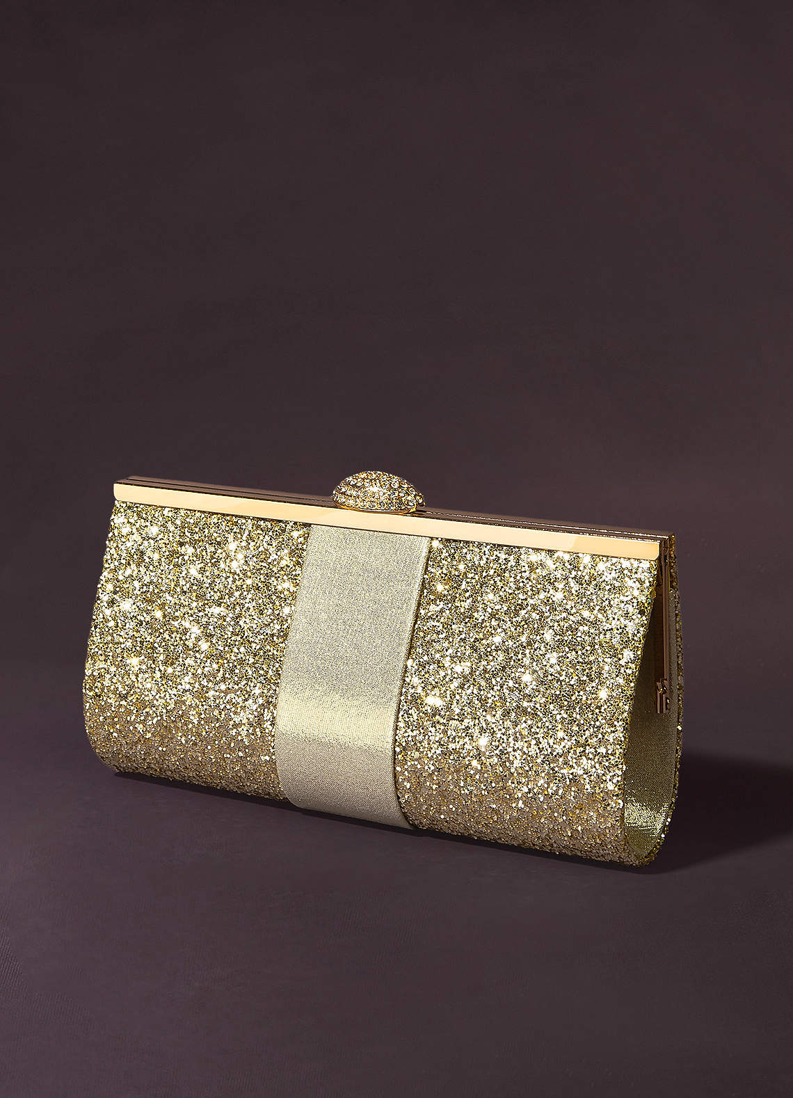 Glitter Beaded Clutch/Purse main image 1