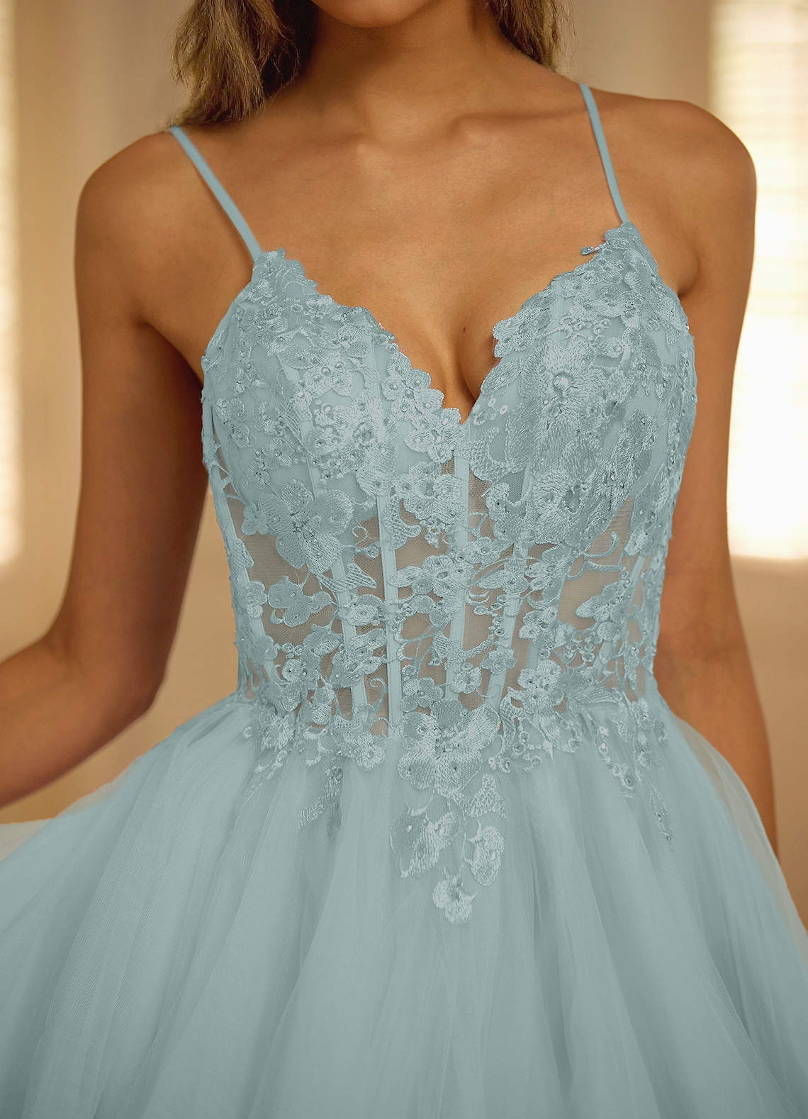 Viviara Blue Mini Dress image4