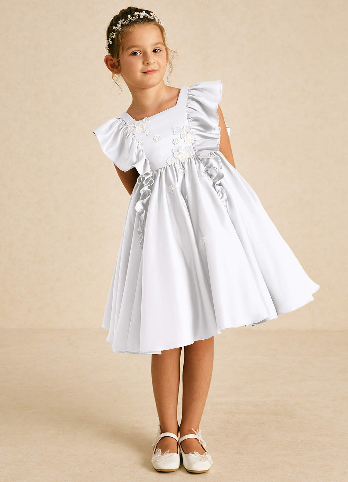 Ellen Formal Satin Dress main image 0