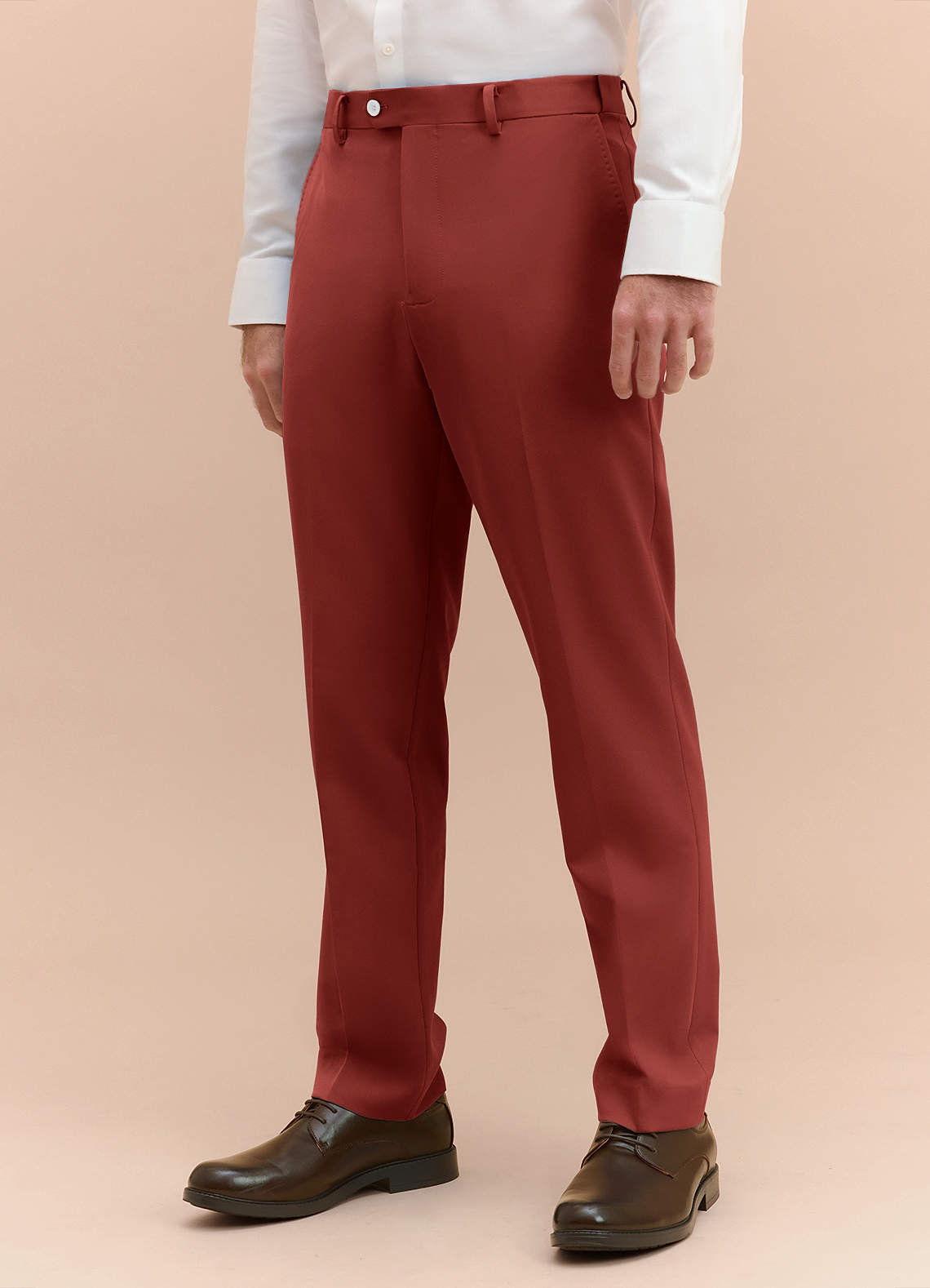 front James Terracotta Pantalon habillé