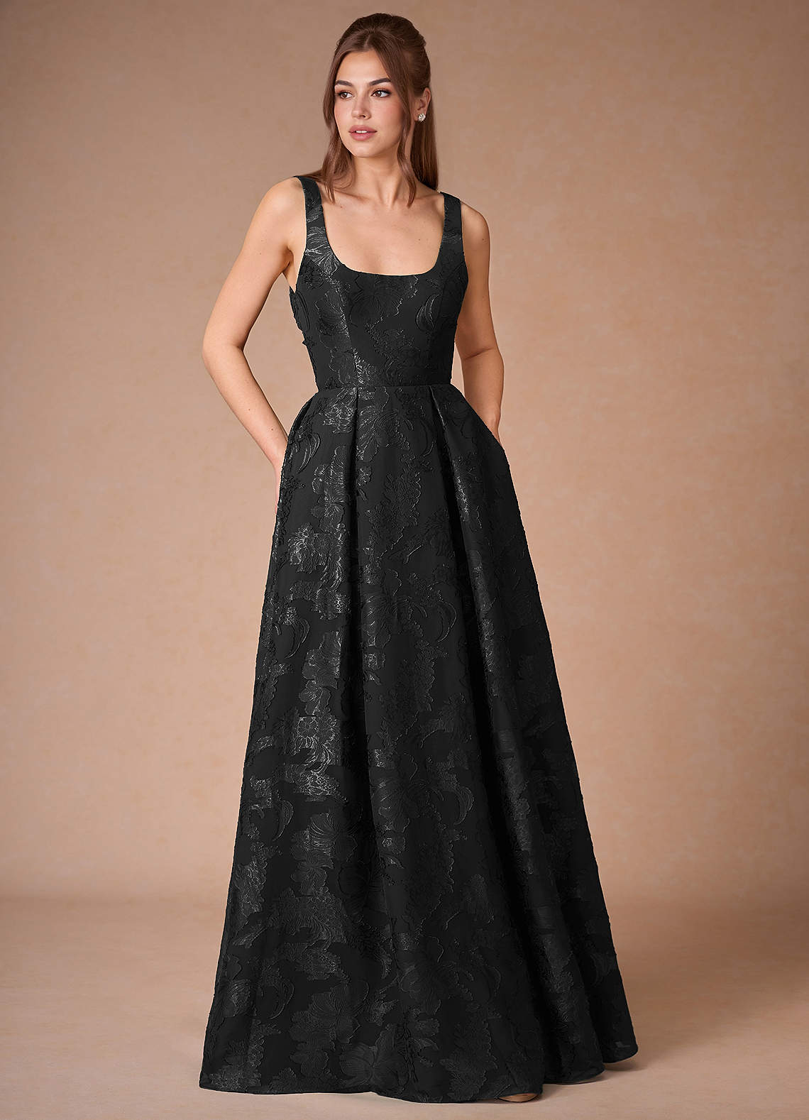 ardent maxi dress Olympia Asymmetrical Pleated Maxi Dress
