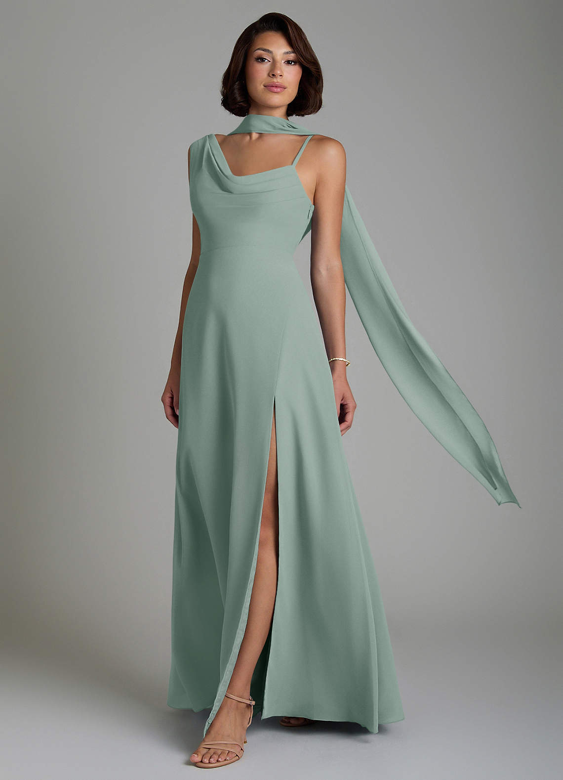 2000s clubbing dress CACHE Gold Crochet Party Color:Blue Print NPU-Cathy-201947 attached silk tie sash Women's A-Line Dresses |