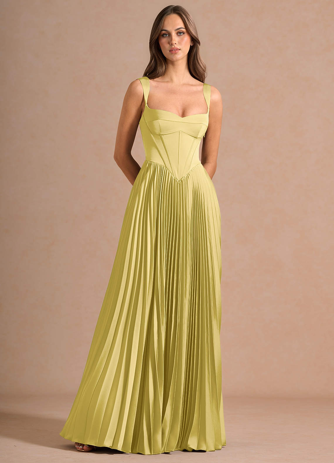 open lace back dress RAYA Formal Dress