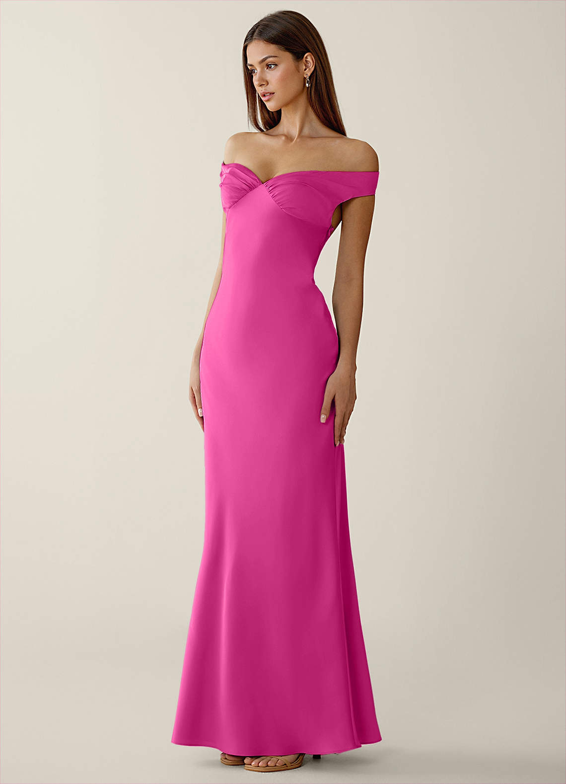 a line spaghetti strap wedding dress A-line Satin Spaghetti Straps Vintage Simple Wedding Dresses WD056 –  bridalsew