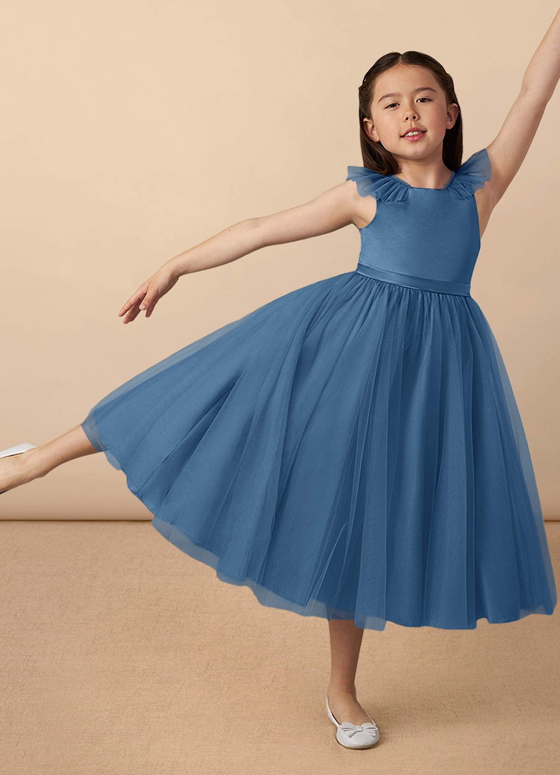 Twilight Green Ruffles Tulle Prom Dress Twilight Green Ruffles Tulle Prom Dress