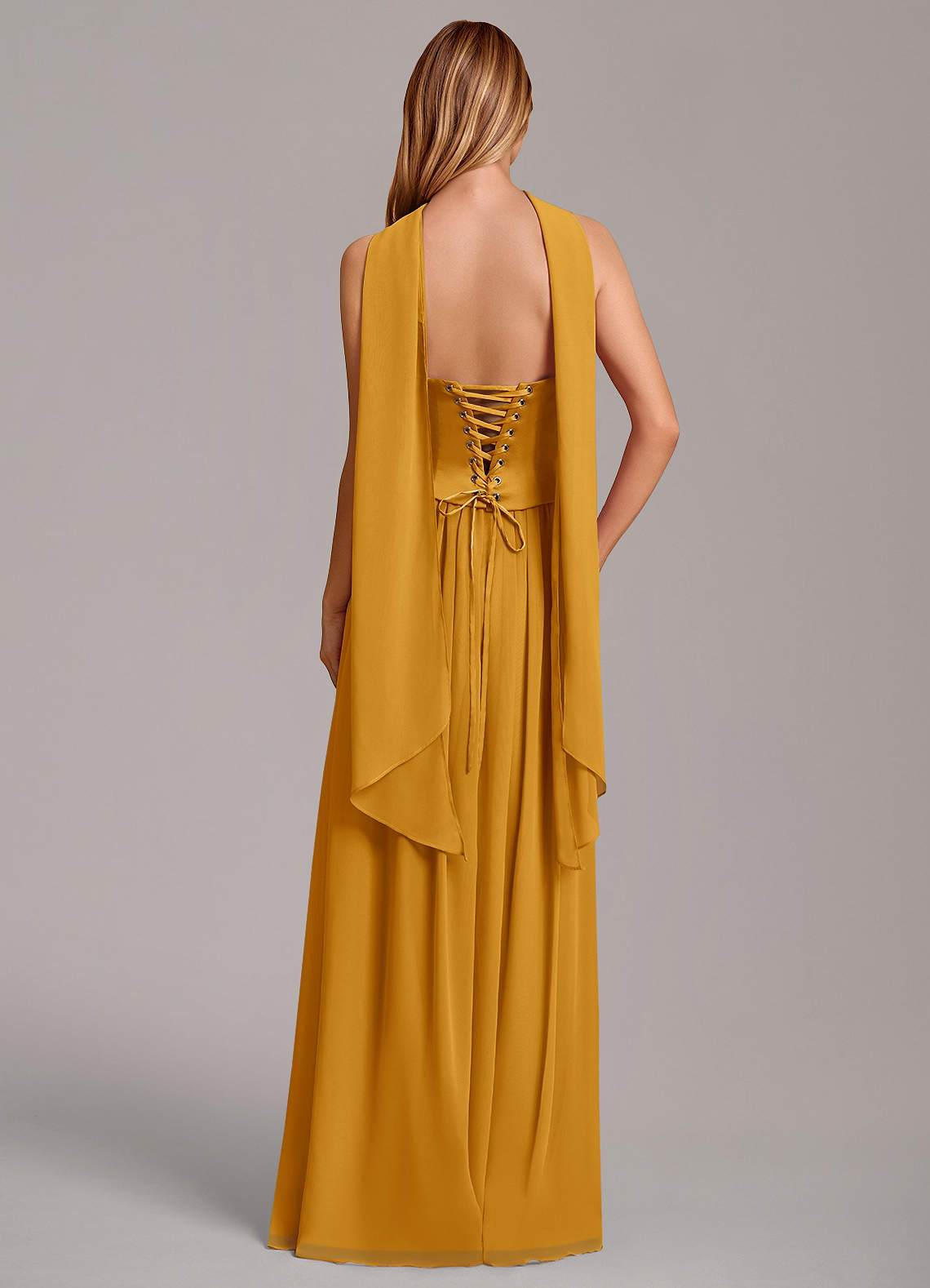 slim fit dress slacks TDY Regular Gold Short Infinity Dress main image 1