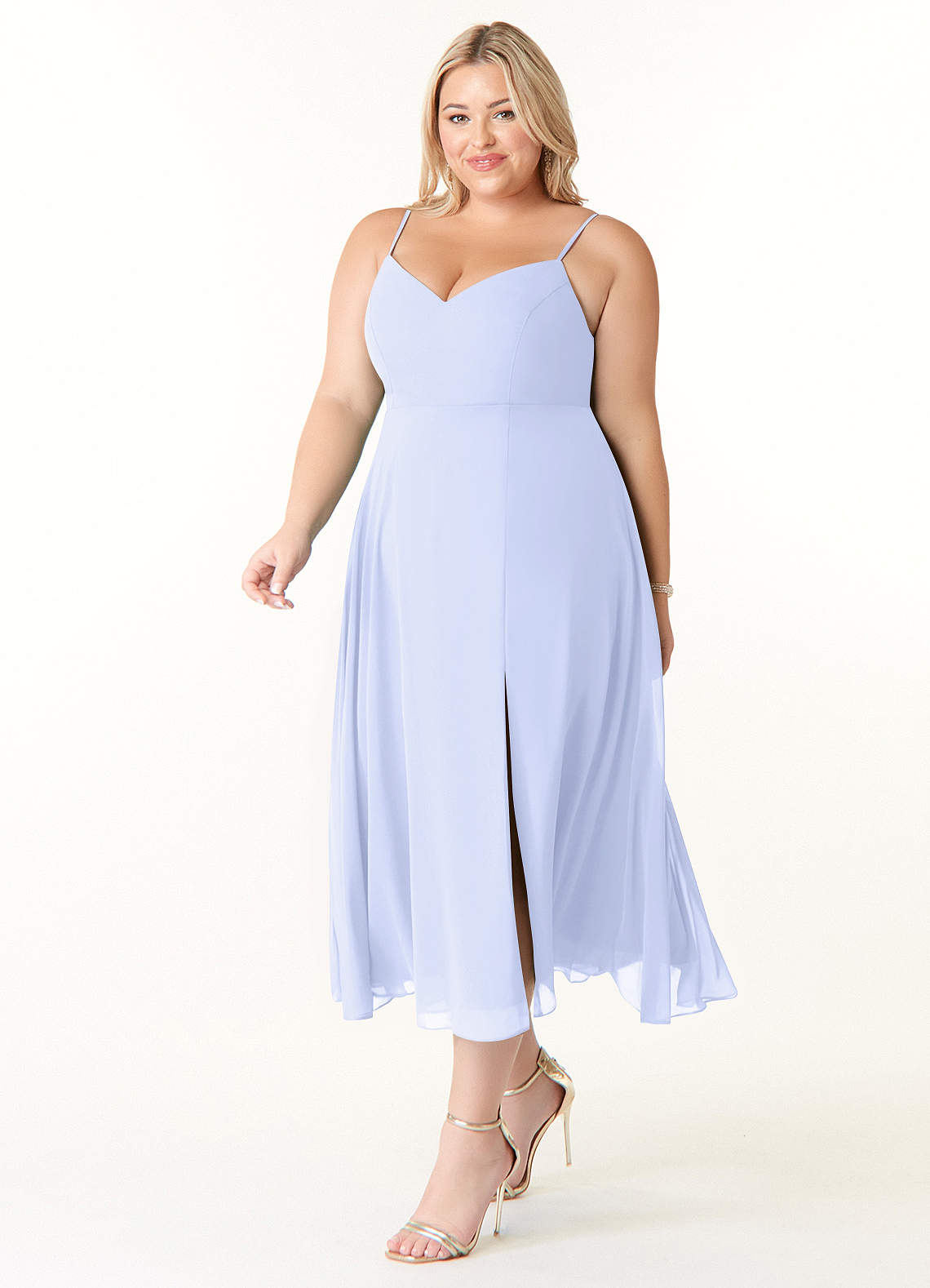 Azazie Clarissa Ready to Ship Lavender Chiffon Bridesmaid Dresses | Azazie