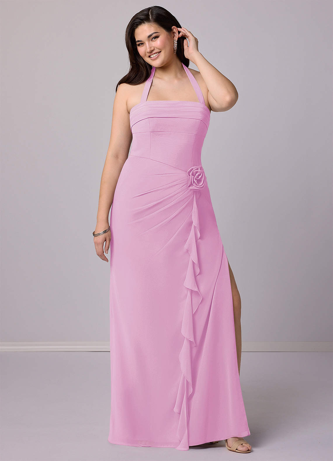 barbie pink strapless dress STYLE 88903