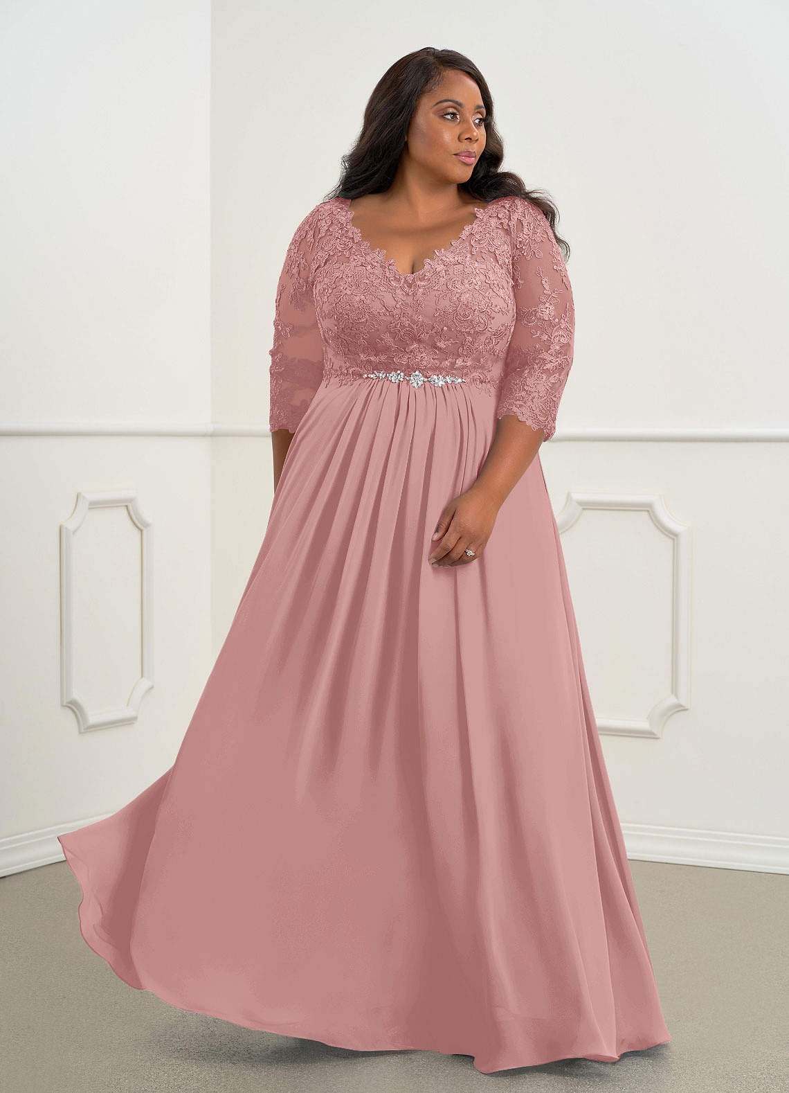 plus size dusty pink dress PinkBlush Light Pink Lace Plus Maternity Maxi Dress