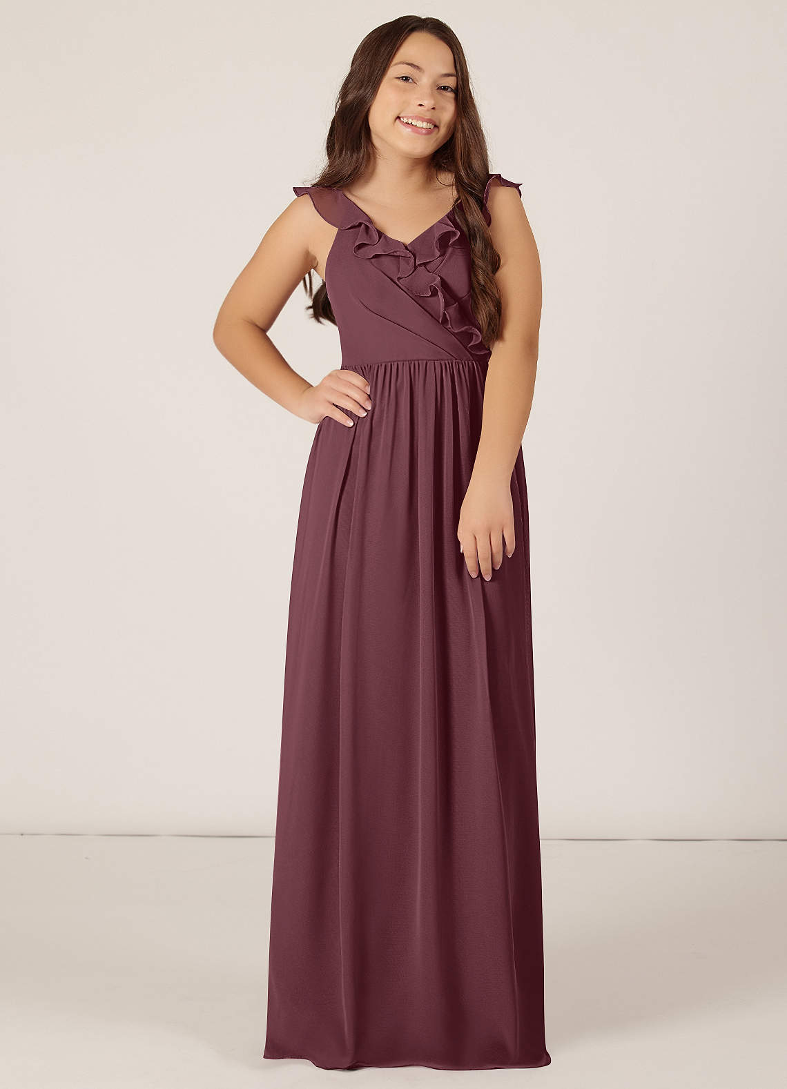 Plus size hotsell junior bridesmaid dresses