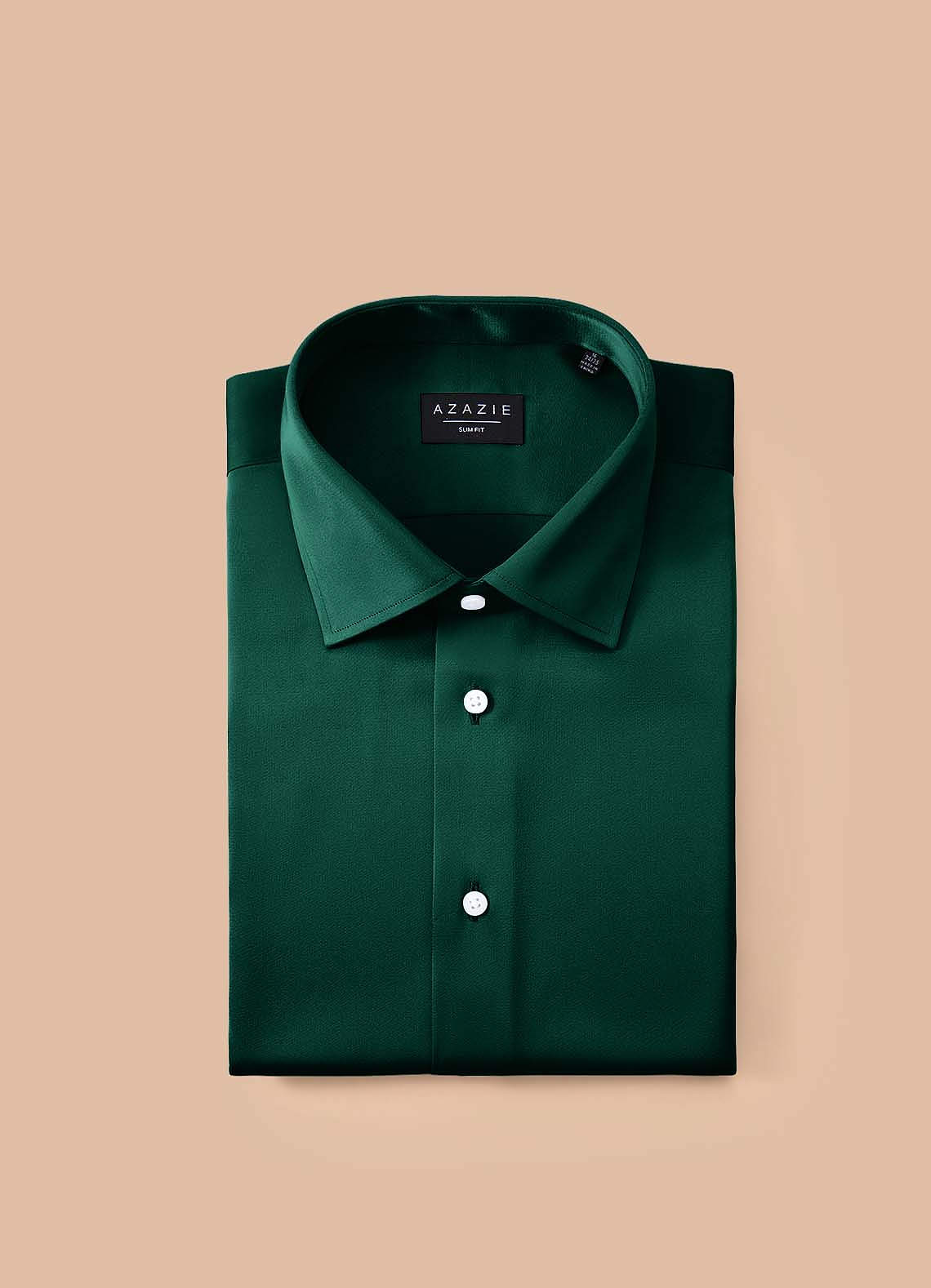 green emerald velvet dress Hisdern Men's Long Sleeve Green Shinny Shirt Comfort Fit for Party L main image 0