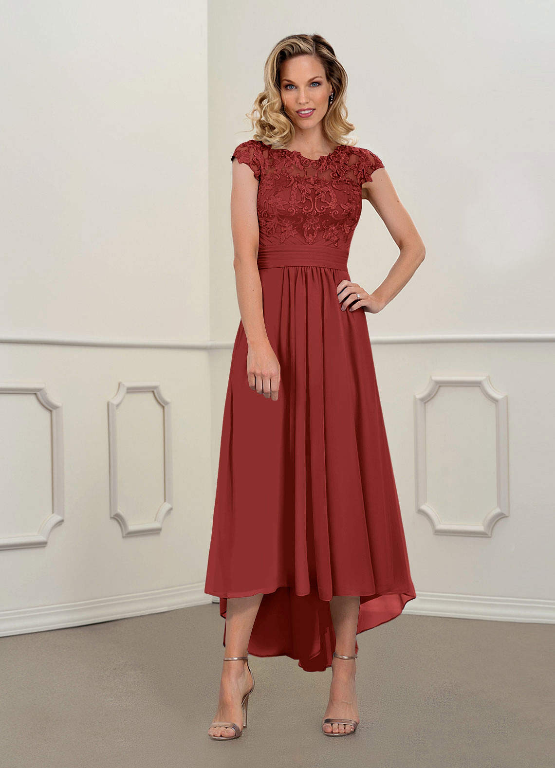 Rust Azazie Amara Mother of the Bride Dress Mother of the Bride